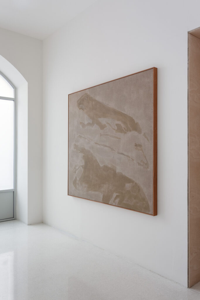 Installation View of Siiri Spronken "Who Hunts the Spring" at Cadogan Milan, 2025 © The Artist, Image Courtesy Cadogan Gallery, Photography by PietraStudio