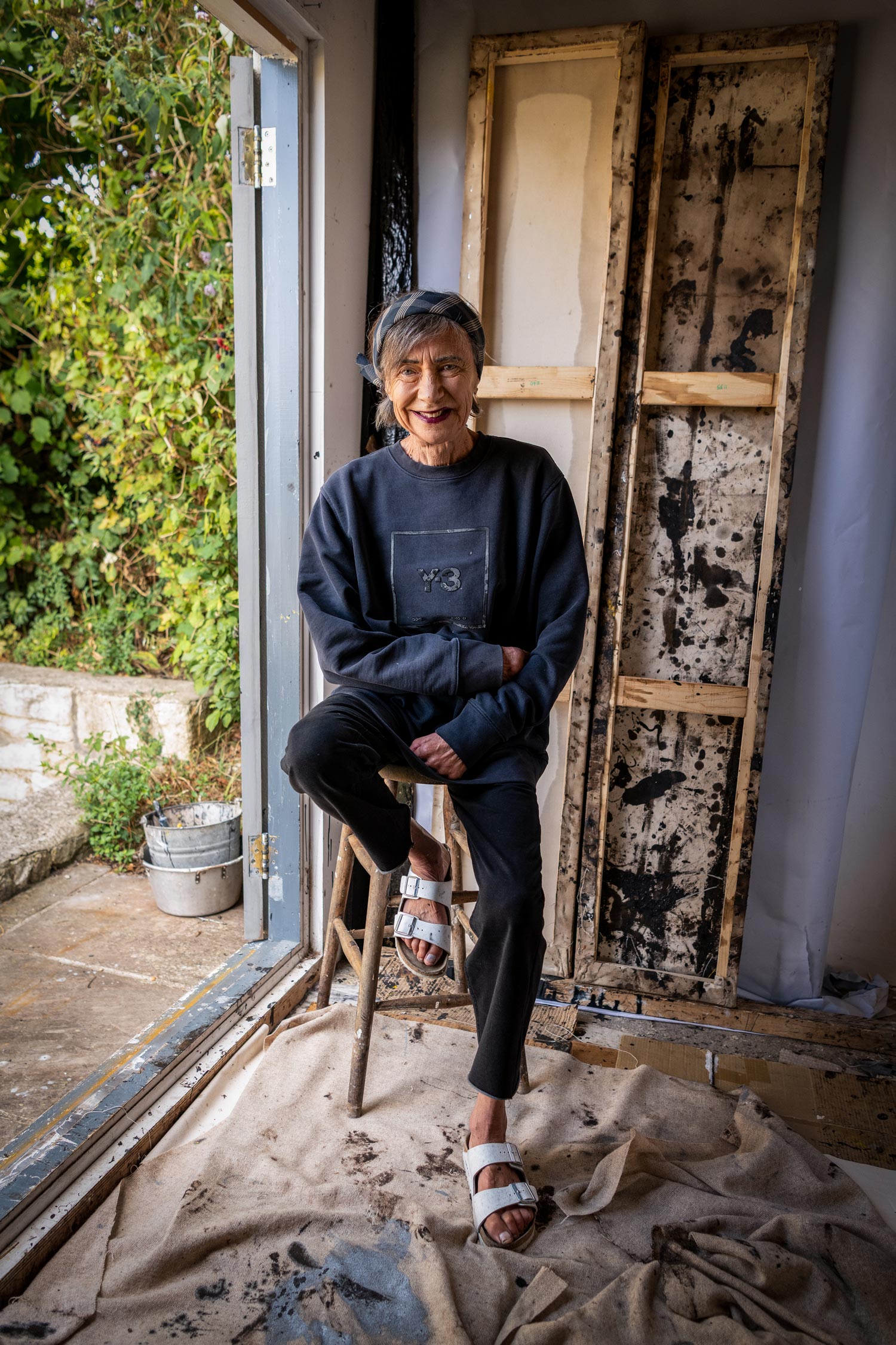 Eleanor Bartlett in her studio, Photography by Pete Stone