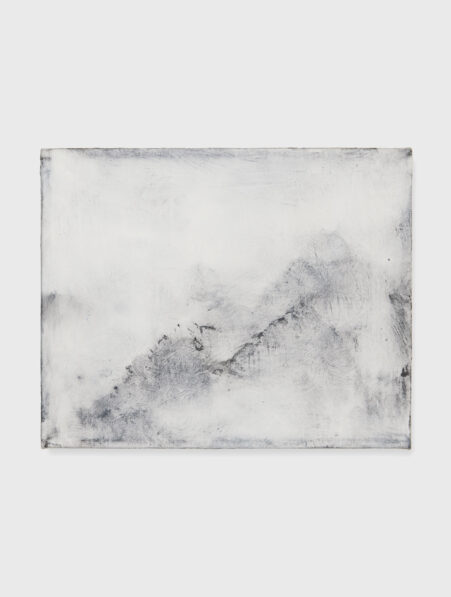 Hideaki Yamanobe, The Peak 2025 S-5, Acrylic on nettle, 2025, 38 x 48 x 3,5 cm on view at "The Peak" at Japan Art - Galerie Friedrich Müller in Frankfurt 2025 © The Artist, Image Courtesy Japan Art - Galerie Friedrich Müller