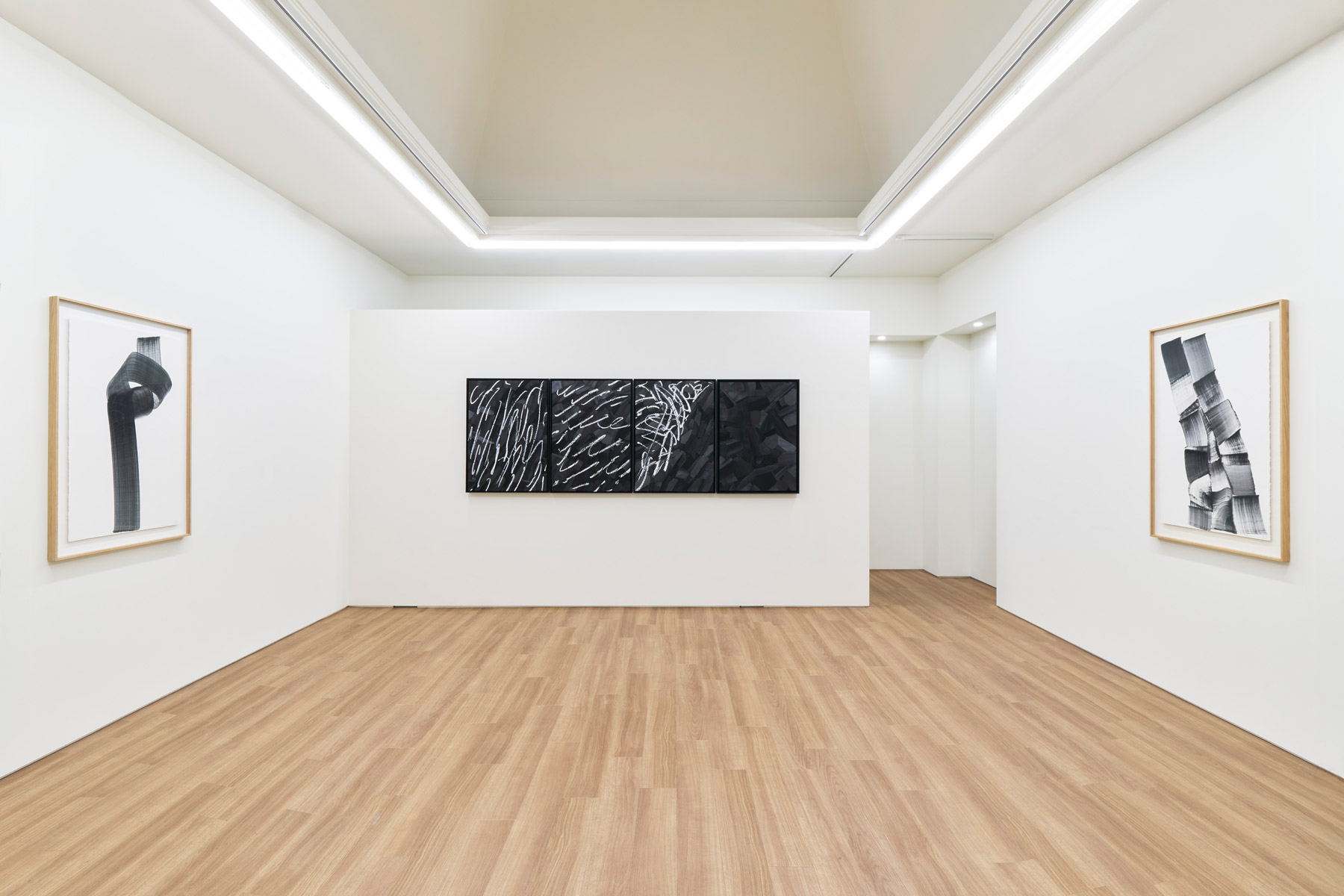 View of the exhibition "The In-Between" at Perrotin Tokyo. Photo by Osamu Sakamoto. Courtesy of the artist and Perrotin.