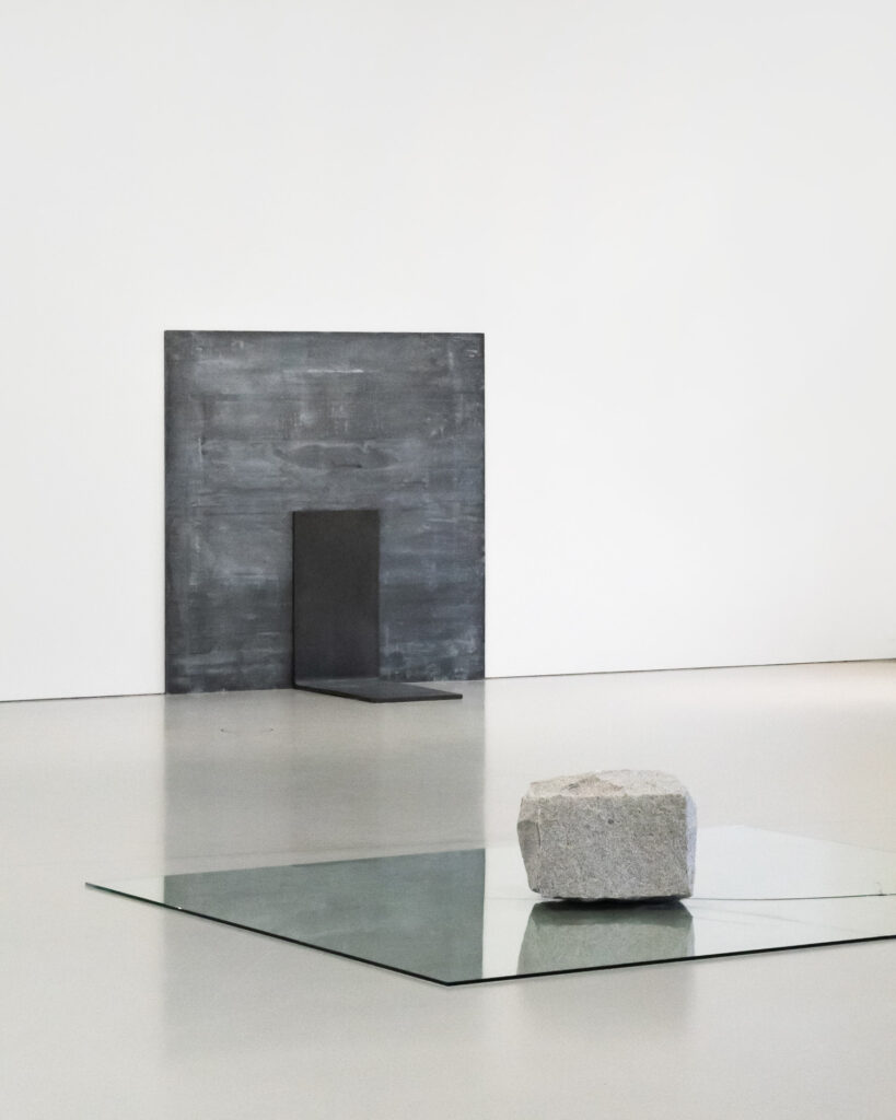 Richard Serra and Lee Ufan at 'Minimal' at Bourse de Commerce, Paris, 2025 © Photography by Aesence / Sarah Dorweiler