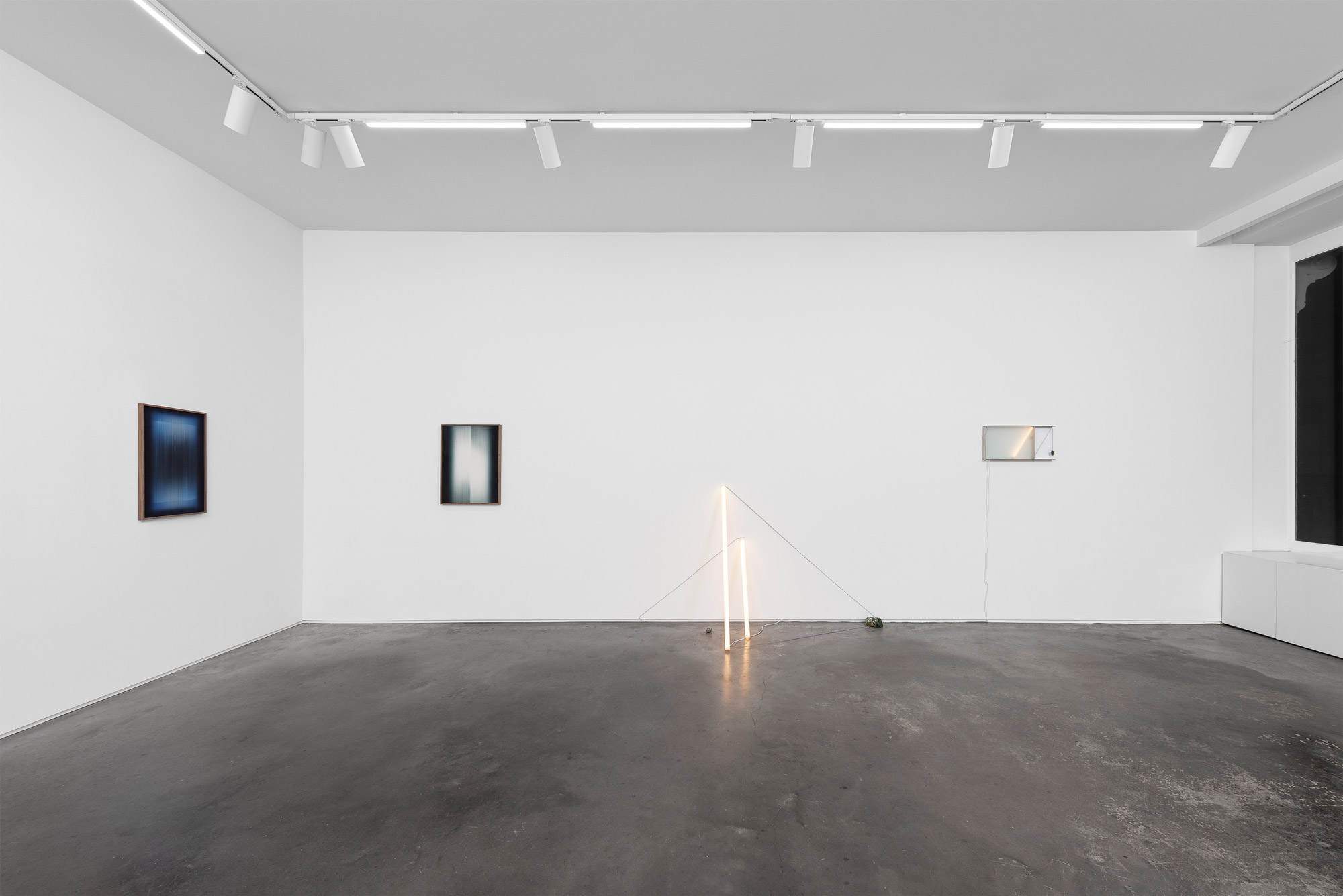 Installation View of "Mirrored Centre" with Dori Deng and Ylva Carlgren at Galerie Bacqueville, Lille © The Artists, Image Courtesy Galerie Bacqueville