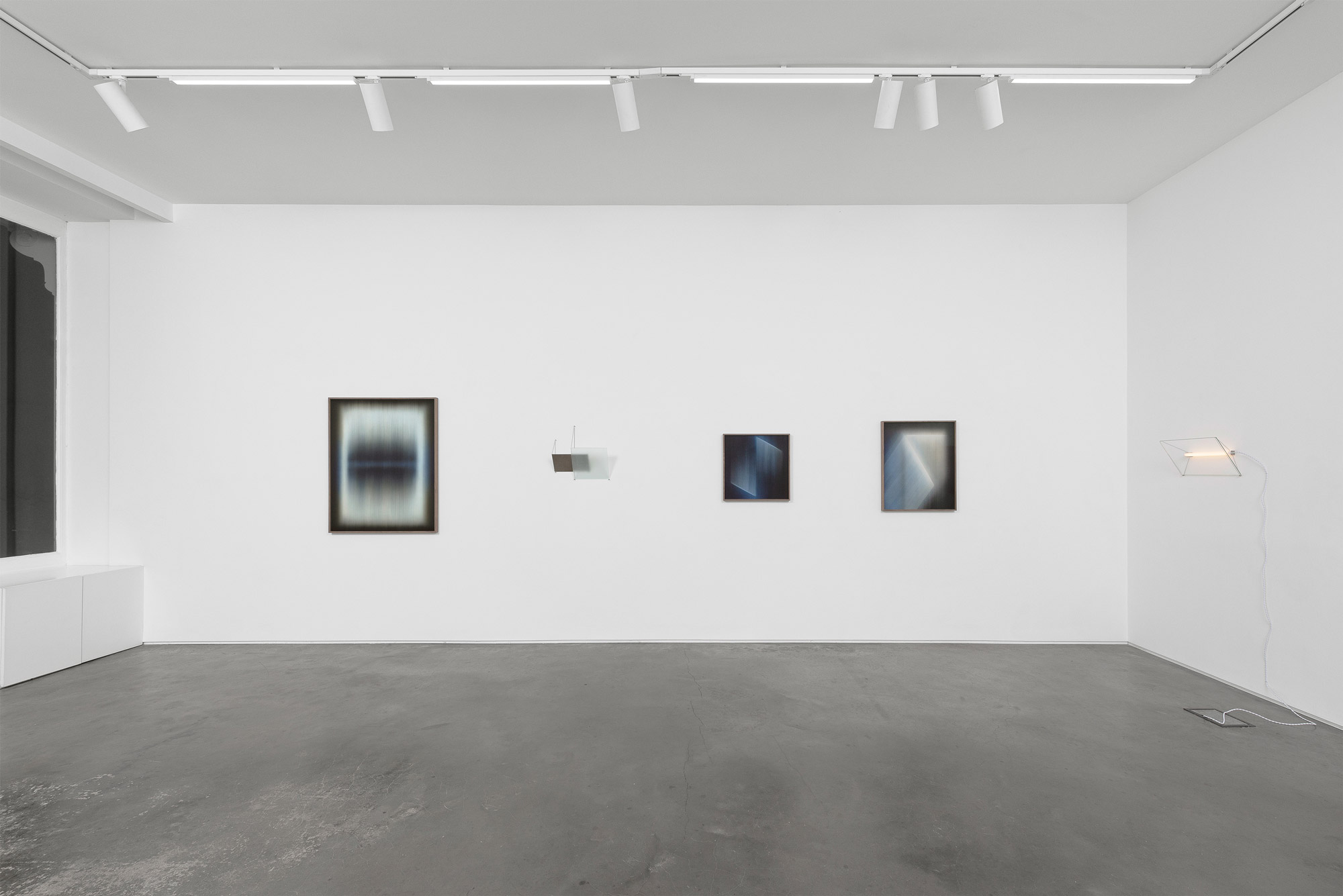 Installation View of "Mirrored Centre" with Dori Deng and Ylva Carlgren at Galerie Bacqueville, Lille © The Artists, Image Courtesy Galerie Bacqueville