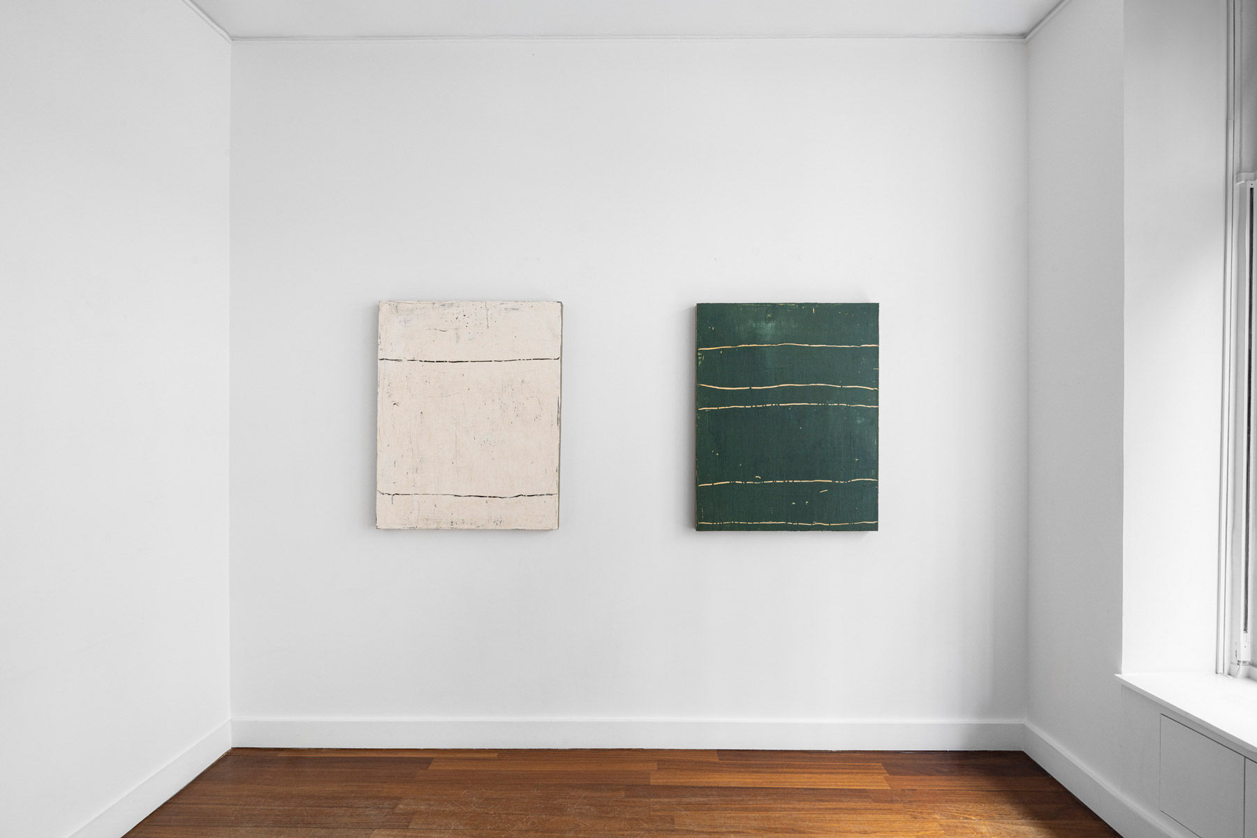 Installation View of "Early lines" by Enrich.R at Alzueta Gallery Paris, 2026 © The Artist, Image Courtesy Alzueta Gallery Paris