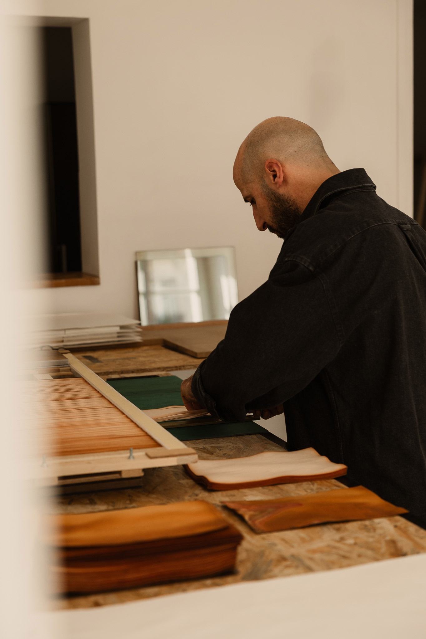 Jean Philippe Lagouarde in his studio © Photography by Nolwenn Pernin