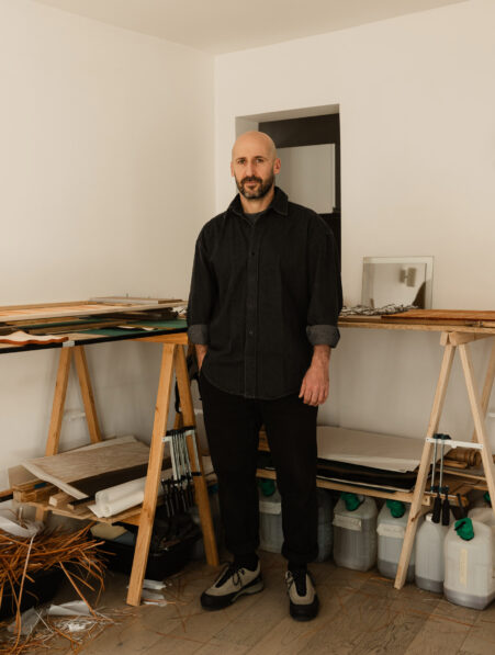 Jean Philippe Lagouarde in his studio © Photography by Nolwenn Pernin