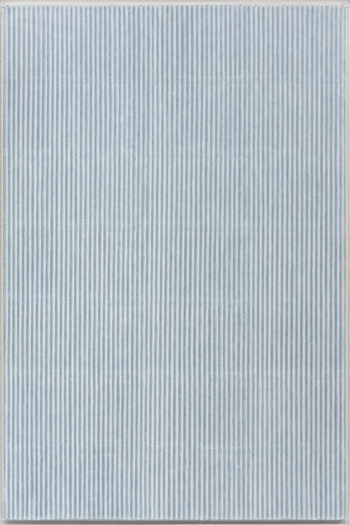 Park Seo-Bo, Ecriture No.090206, 2009 - Mixed media with Korean hanji paper on canvas – 195 x 130 cm, 77 x 51 in (unframed); 198.5 x 132.5 x 7.5 cm, 78 x 52 x 3 in (framed) / © Park Seo-Bo – Courtesy of Park Seo-Bo Foundation, GIZI Foundation, and Almine Rech - Photo: Nicolas Brasseur
