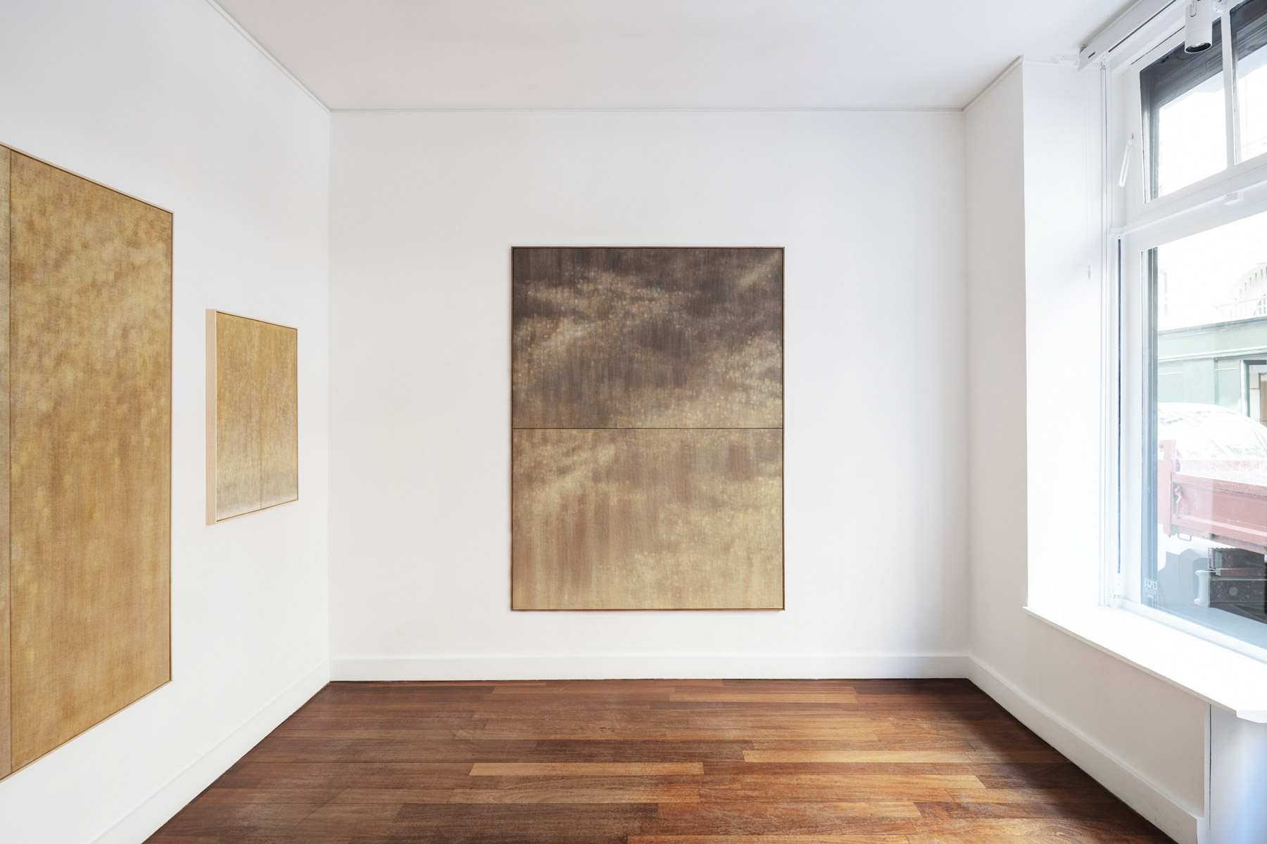 Installation View of 'The Past Remembers You as Memory' by Liam Stevens at Alzueta Gallery Paris, 2026 © The Artist, Image Courtesy Alzueta Gallery