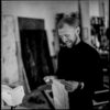 Steingrímur Gauti in his studio. Photography by Eva Schram