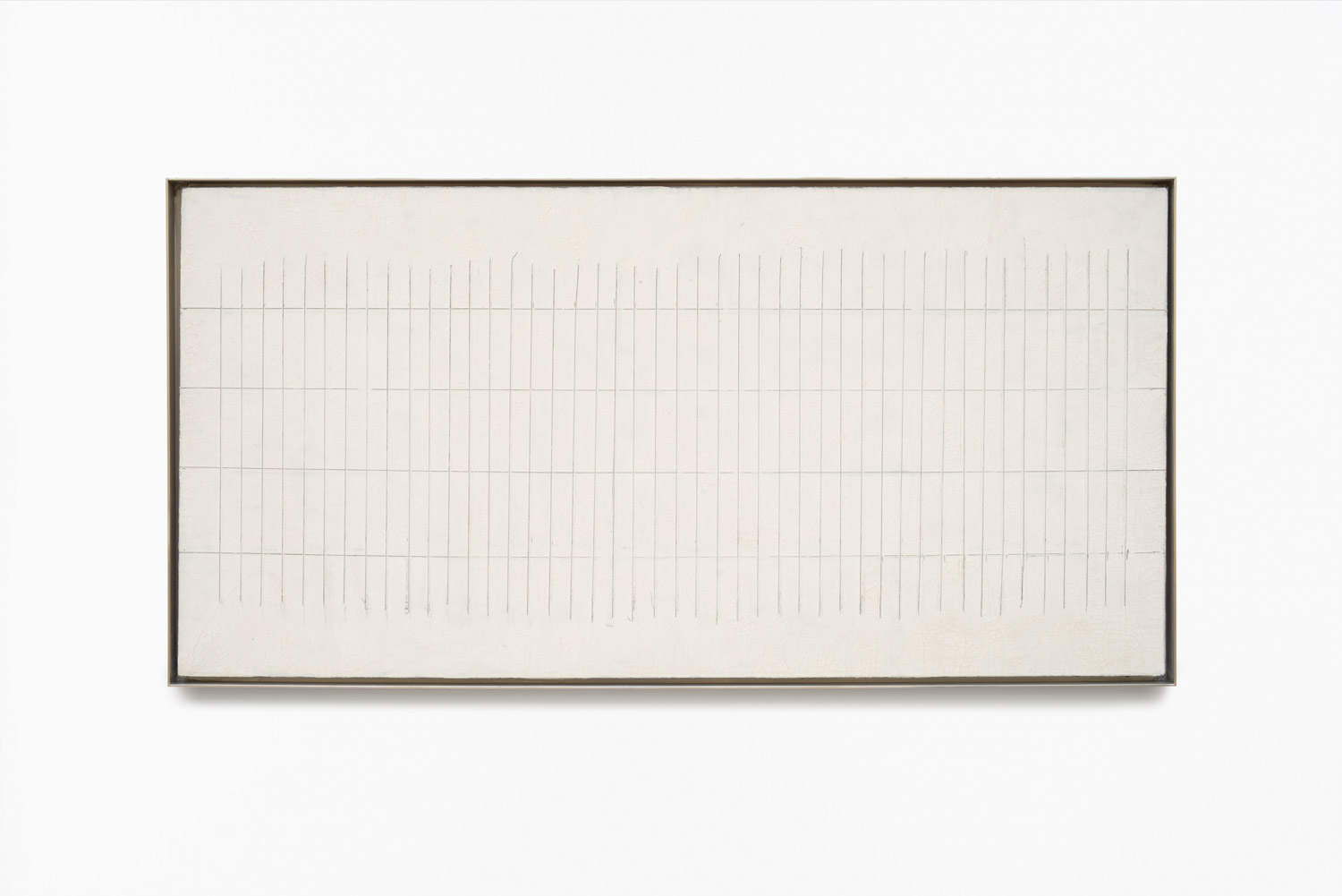 Agnes Martin, Untitled, c. 1959. Dia Art Foundation; Gift of Milly and Arne Glimcher. © Agnes Martin/Artists Rights Society (ARS), New York. Photo: Bill Jacobson Studio, New York
