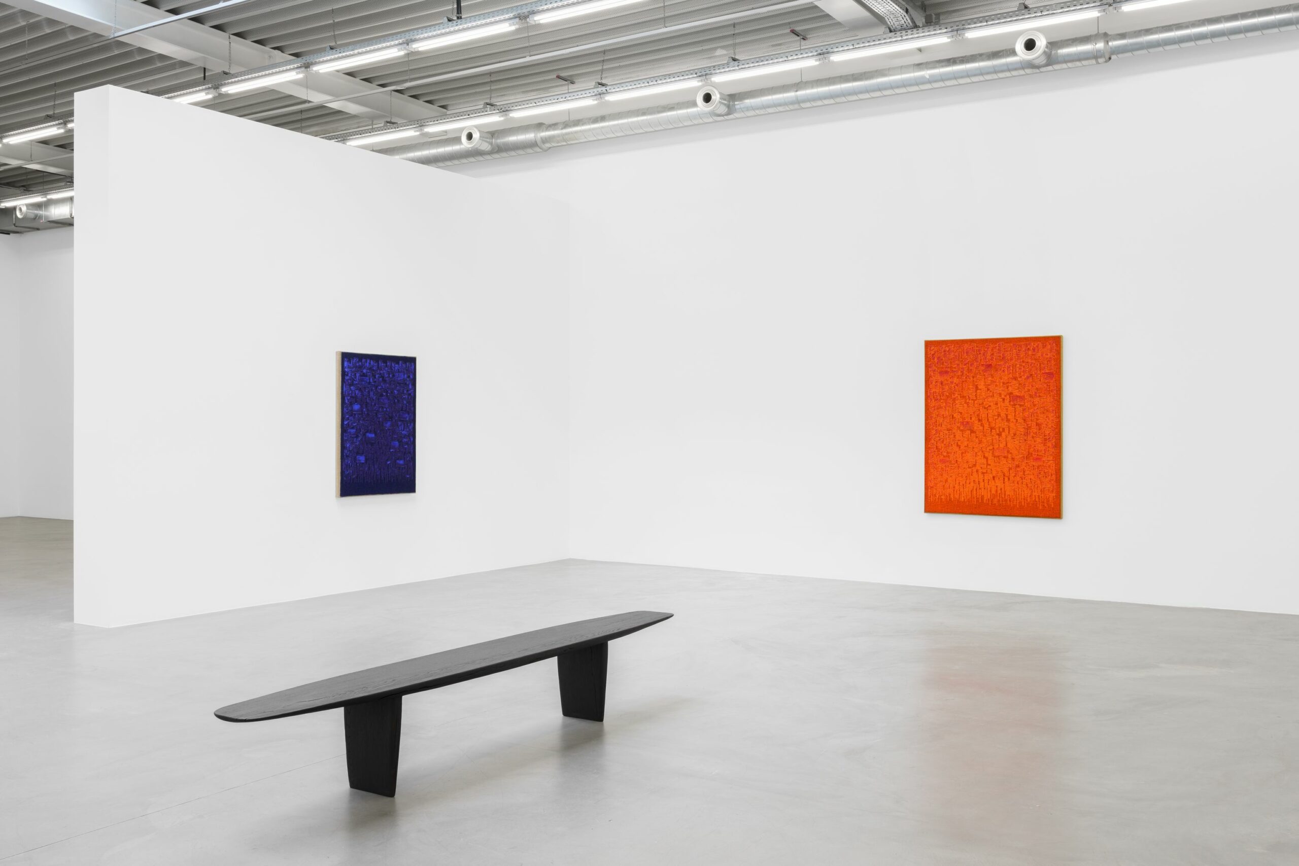 Installation view of Ha Chong-Hyun's solo exhibition, Almine Rech Brussels, on view from April 22 to June 27, 2026, Photography by Hugard & Vanoverschelde