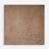 Kaleen Cameron, Traces, Untitled, N.24, 2025, Acrylic, marble dust, crushed rock, and pigment on raw canvas,approx. 51 x 51 cm (20 x 20 in) © The Artist
