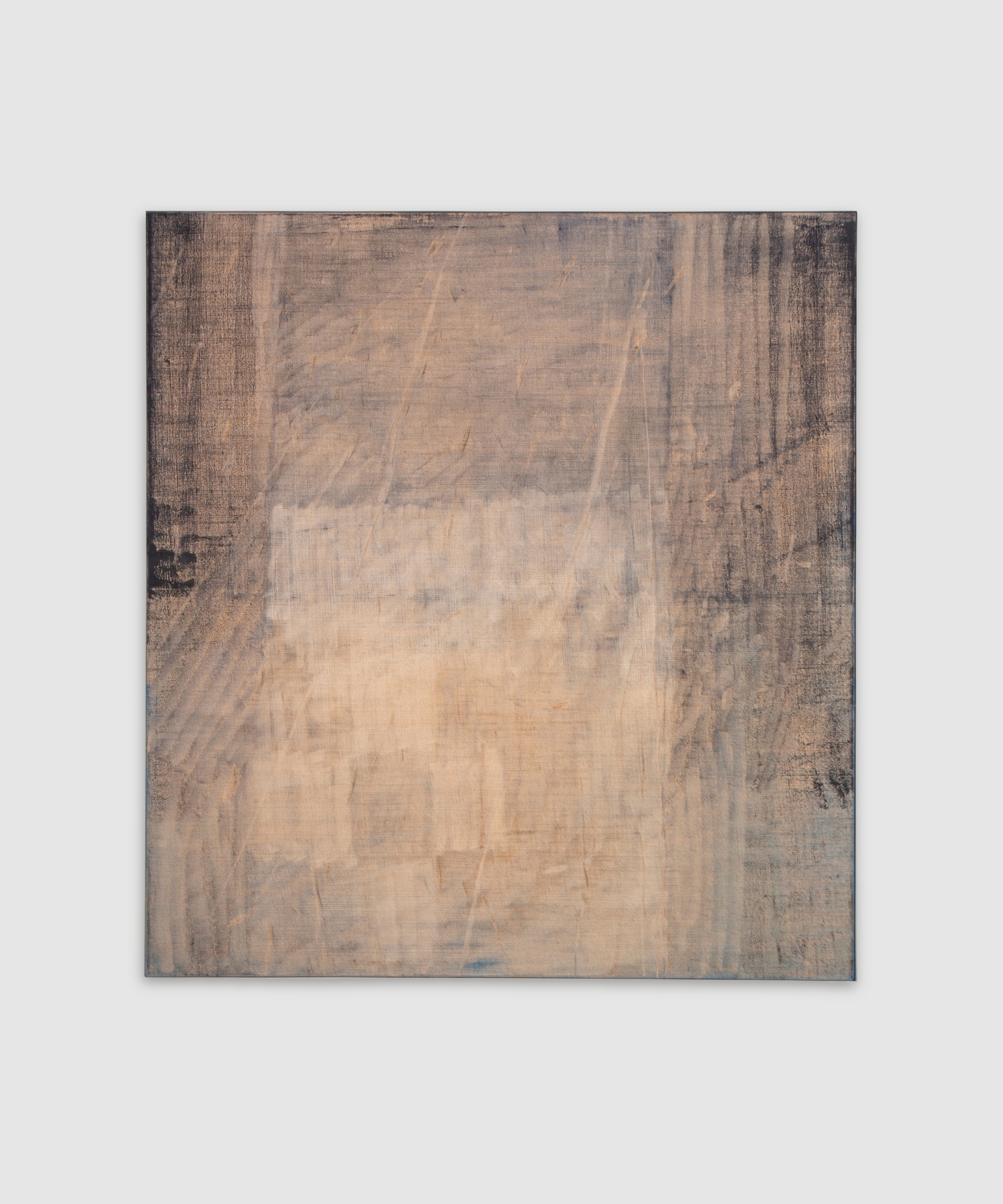 Tara McIntosh - Hold, arcylic on hessian, with aluminium frame, 137x122cm © The Artist